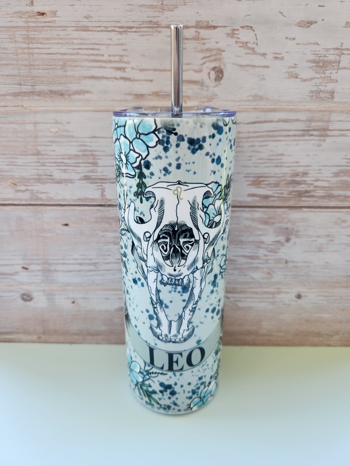 Zodiac Skull Tumblers