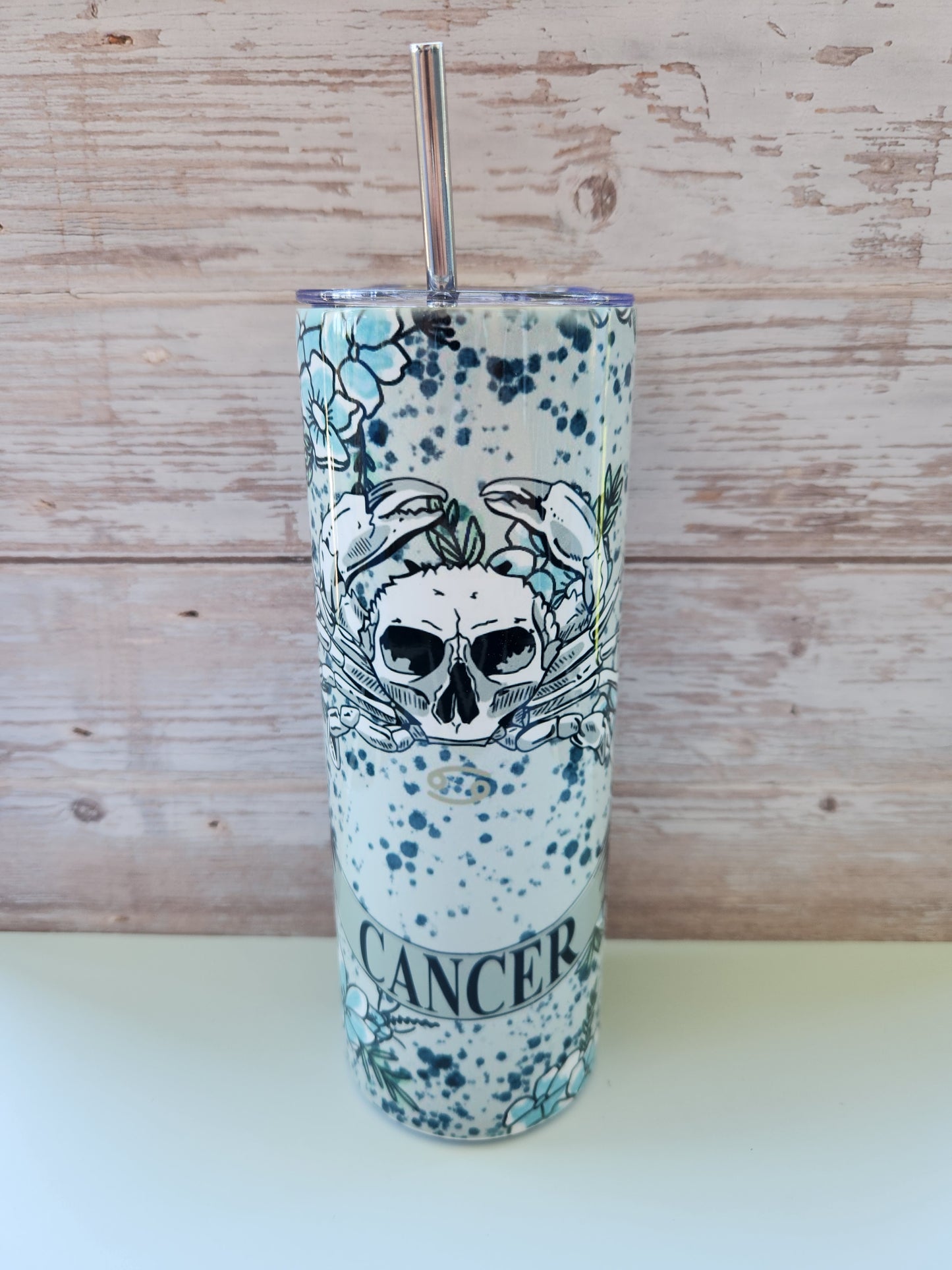 Zodiac Skull Tumblers