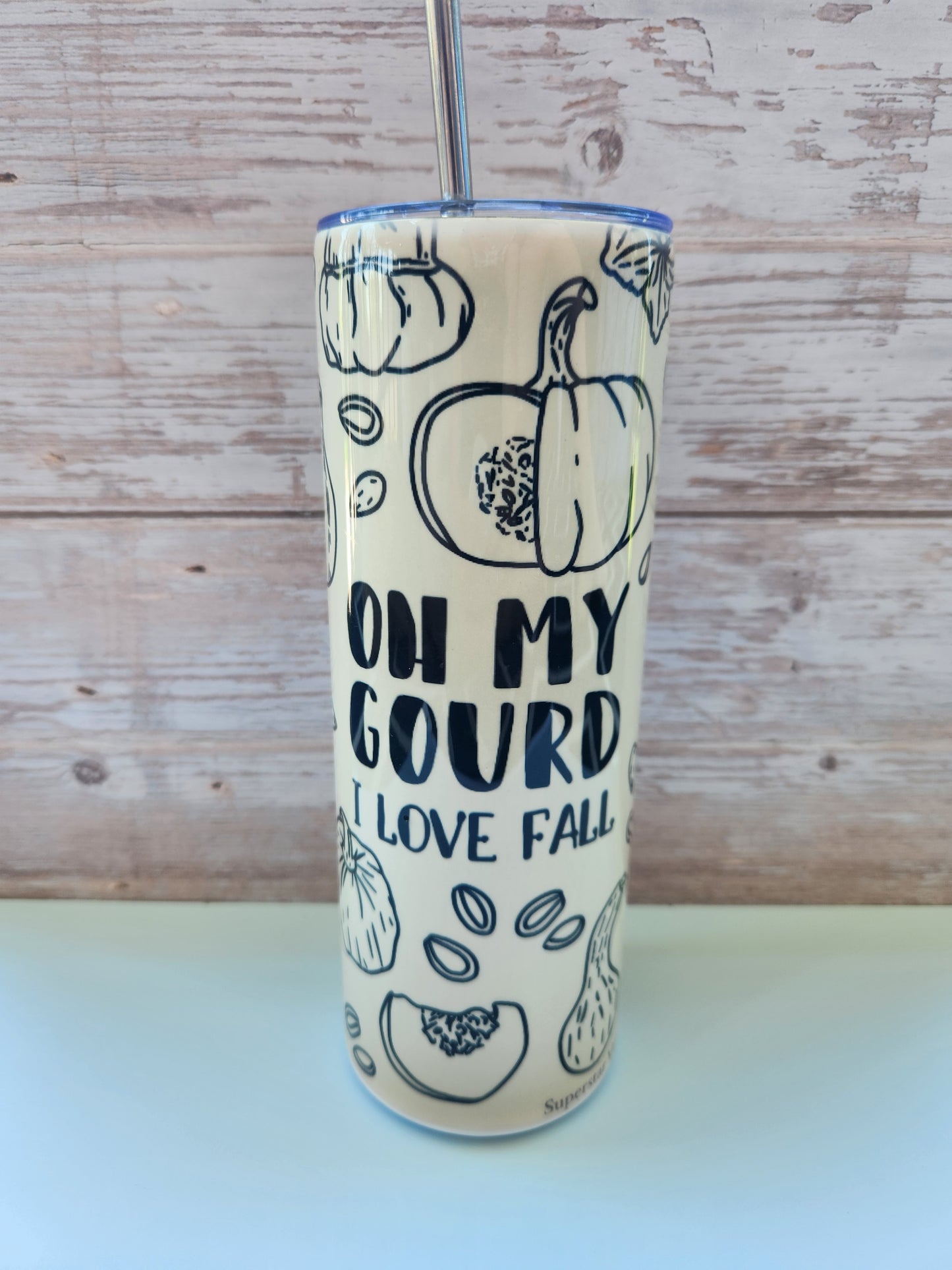 Oh My Gourd, I Love Fall Tumblers