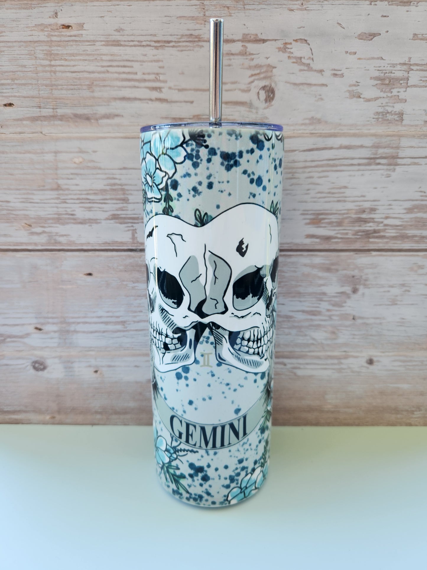 Zodiac Skull Tumblers