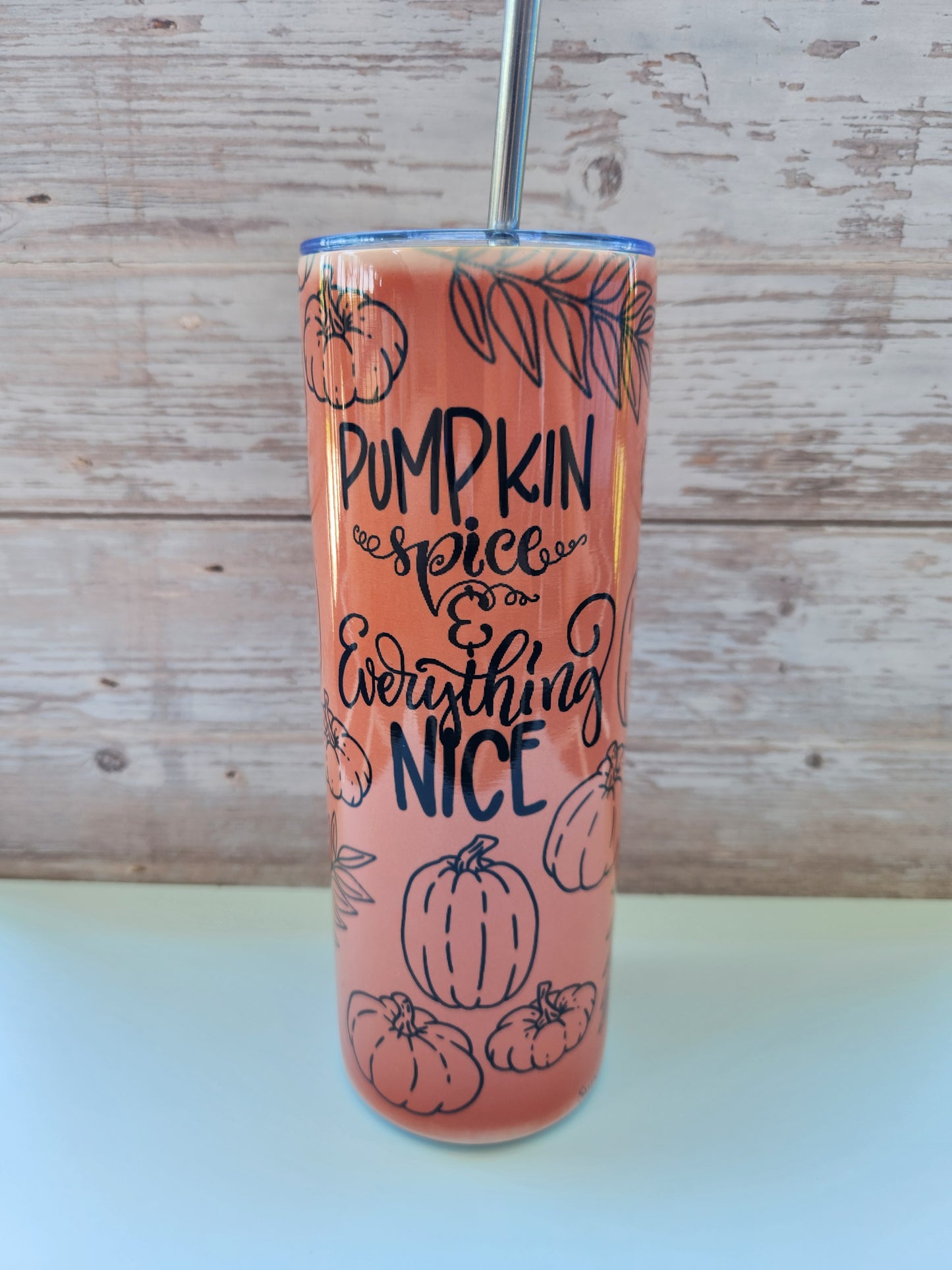 Pumpkin Spice and Everything Nice Tumbler