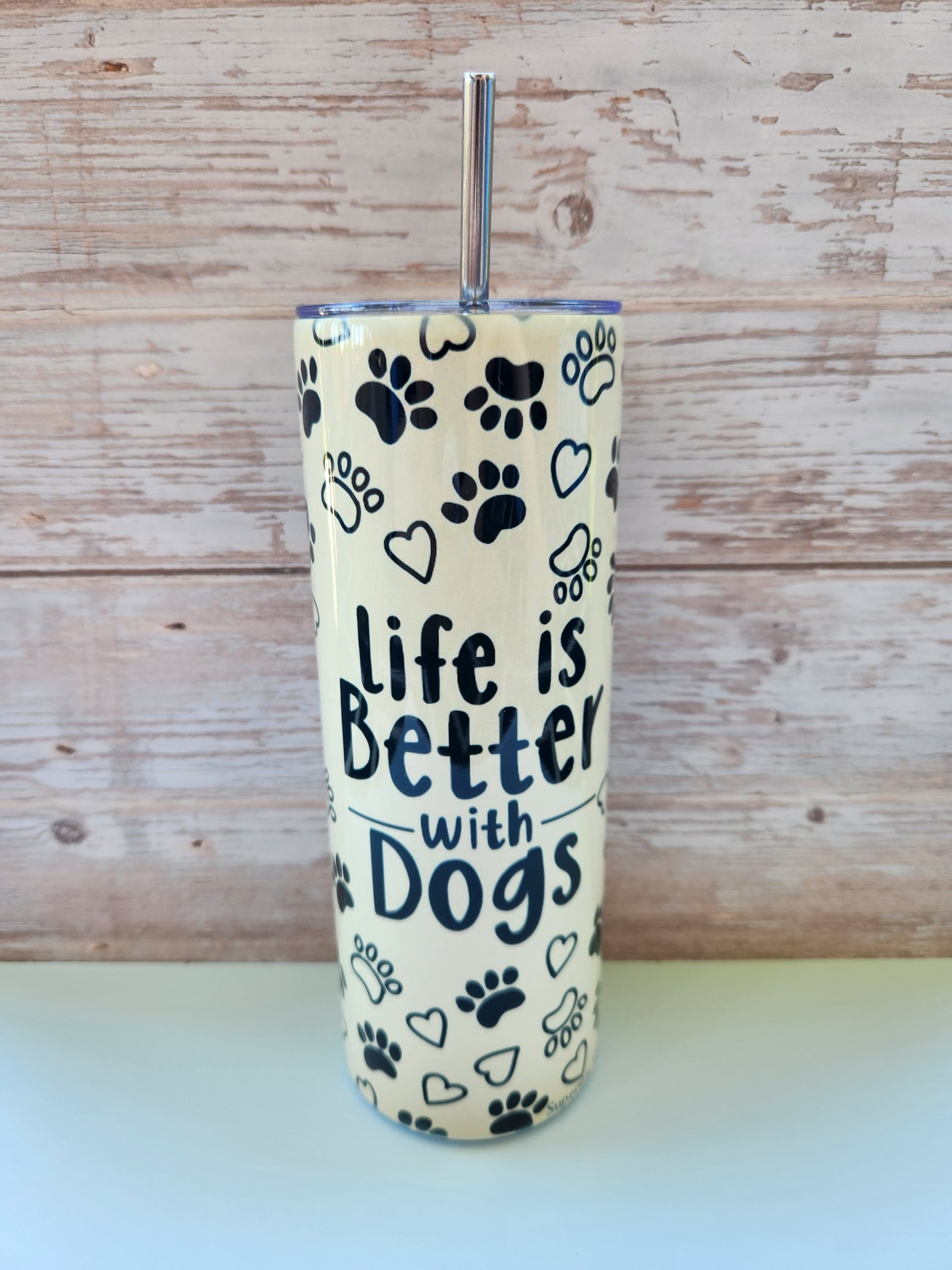 Life is Better With Dogs Tumbler